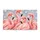 Pink Flamingo Winter Gathering for Whimsical Christmas Seasonal Home Decor Doormat - 6