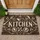 Rustic Kitchen Utensils And Tomato Chalkboard Decor For Cozy Everyday Home Cooking Doormat - 1