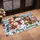 Charming Christmas Kittens and Snowman for a Cozy Holiday Welcome at Home This Winter Doormat - 2