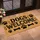 Dogs Welcome Paw Prints and Bones for Pet-Loving Homes, Entryways and Dog Owners Doormat - 2