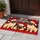 Three Santa Hat Pugs with Merry Christmas for a Cheerful Holiday Home Celebration Doormat - 4