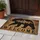 Black Bear Mountain Forest Welcome for Rustic Cabin Entry and Wilderness Lodge Doormat - 4