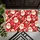Santa Faces, Candy Canes and Snowflakes for Cheerful Christmas Holiday Decorating Doormat - 5