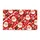 Santa Faces, Candy Canes and Snowflakes for Cheerful Christmas Holiday Decorating Doormat - 6