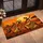 African Tribal Dancers at Sunset for Cultural Home Décor and Global-Inspired Living Doormat - 2