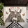 Donkey Pair and Orange Butterflies for Cozy Homes and Encouraging Everyday Moments Doormat - 5