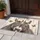 Donkey Pair and Orange Butterflies for Cozy Homes and Encouraging Everyday Moments Doormat - 4