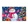 Pink Scarf Snowman with Christmas Tree for Cheerful Holiday Season Family Gatherings Doormat - 6