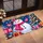 Pink Scarf Snowman with Christmas Tree for Cheerful Holiday Season Family Gatherings Doormat - 2