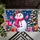 Pink Scarf Snowman with Christmas Tree for Cheerful Holiday Season Family Gatherings Doormat - 5
