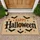 Happy Halloween Bats and Spider Webs for Festive Autumn Home Entryway Decor Doormat - 1