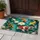 Five Koi And Lotus Pond For Serene Feng Shui Inspired Home Living Doormat - 4