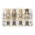 Four Christmas Nutcracker Soldiers with Snowflakes for a Festive Holiday Home Doormat - 6