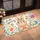 Cute Rabbit and Wildflower Hello Spring Greeting for a Cheerful Seasonal Home Entryway Doormat - 2