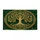 Golden Celtic Tree of Life Motif for Nature-Inspired Entryways and Peaceful Homes Doormat - 6