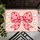 Pink Polka Dot Bow for Sweet Cottage Style Entryways and Cheerful Everyday Home Decor Doormat - 5
