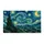 Swirling Teal Night Sky And Cypress Trees For A Calm, Artful Home Entryway Accent Doormat - 6