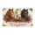 Three Christmas Horses With Holly for a Festive Home, A Gift for Horse Lovers Doormat - 6