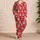 Personalized Pet Face Pajamas – Custom Dog & Cat Photo, Fair Isle Reindeer Ugly Sweater Satin Pajama Set Christmas Gift - 4