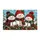 Three Snowmen with Pine and Berries for Cozy Christmas Entryway Holiday Cheer Doormat - 6