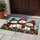Three Snowmen with Pine and Berries for Cozy Christmas Entryway Holiday Cheer Doormat - 4