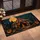 Haunted Circus Tent And Jack O Lanterns For Halloween Night Seasonal Home Decor Doormat - 2