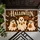 Three Cute Halloween Ghosts With Witch Hats For A Festive Spooky Season Doormat - 5