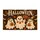 Three Cute Halloween Ghosts With Witch Hats For A Festive Spooky Season Doormat - 6