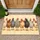 Whimsical Farm Chickens for Cozy Thanksgiving and Autumn Home Style Doormat - 1