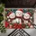 Three Snowmen with Poinsettias for a Cozy Christmas Holiday Home Entryway Cheer Doormat - 5