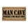 Man Cave Where I Do Man Shit Typography for a Bold Home Bar and Workshop Entrance Doormat - 6