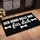 German Dog Barking Saying With Bone Accents for Pet Lovers and Dog Owner Households Doormat - 2