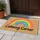 Rainbow Arc Calming Corner for a Peaceful Home Entry and Mindful Everyday Living Doormat - 4