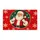 Cheerful Santa-Clad Holiday Reveler With Snowflakes For Festive Christmas Home Decor Doormat - 6