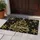 Gold Snowflake Merry Christmas Tree For Festive Holiday Home Decor Doormat - 4