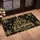 Gold Snowflake Merry Christmas Tree For Festive Holiday Home Decor Doormat - 2