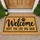 Dog Hair Humor Welcome Lettering for Pet Lovers and Proud Dog Owners at Home Decor Doormat - 1