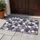 Purple Gemstone Pebble Mosaic for Calm Modern Entryways and Spa-Inspired Interiors Doormat - 4