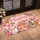 Pink Christmas Gingerbread House and Snowman Holiday Cheer for Cozy Seasonal Homes Doormat - 2