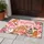 Pink Christmas Gingerbread House and Snowman Holiday Cheer for Cozy Seasonal Homes Doormat - 4