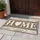 Rustic HOME Heart Wood Plank Entryway Style For Cozy Farmhouse Living Doormat - 4