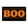 Bold Orange BOO Halloween Typography For Spooky Seasonal Entryways Doormat - 6