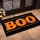 Bold Orange BOO Halloween Typography For Spooky Seasonal Entryways Doormat - 2