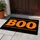 Bold Orange BOO Halloween Typography For Spooky Seasonal Entryways Doormat - 4