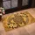 Polynesian Sea Turtle and Plumeria Motif for Relaxed Coastal Home Entryway Decor Style Doormat - 2