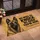 Belgian Malinois Portrait with Bold Door Greeting for Dog-Loving Homes and Families Doormat - 2