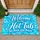 Hot Tub Welcome Lettering for Spa Retreats and Relaxing Backyard Gatherings at Home Doormat - 1