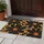 Bold Black Daisy Blooms for Rustic Farmhouse Entryways and Cozy Country Home Style Doormat - 4