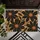 Bold Black Daisy Blooms for Rustic Farmhouse Entryways and Cozy Country Home Style Doormat - 5
