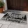 Happy Camping Camper Trailer And Pine Trees For Rustic Outdoor Adventure Enthusiasts Doormat - 4